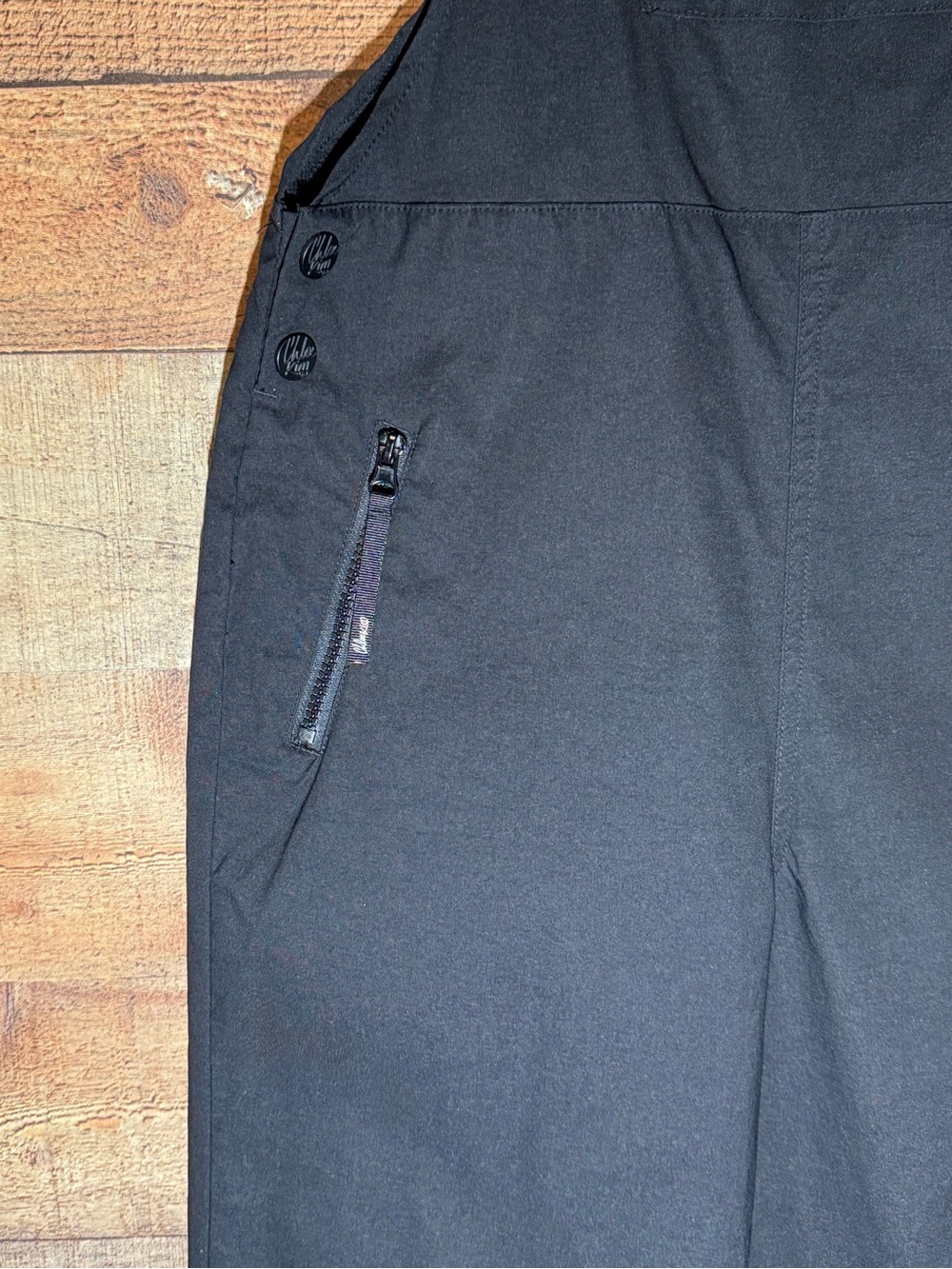 Roxy x Chloe Kim Cargo Overalls Black size Small - Picture 5 of 15